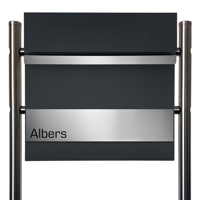 Edelstahl-Standfüße für AlbersDesign-Briefkästen