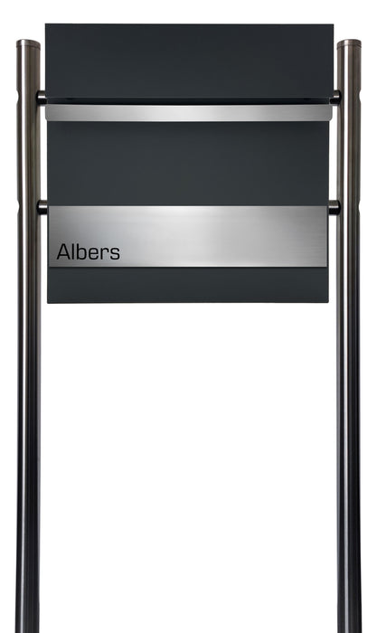 Edelstahl-Standfüße für AlbersDesign-Briefkästen