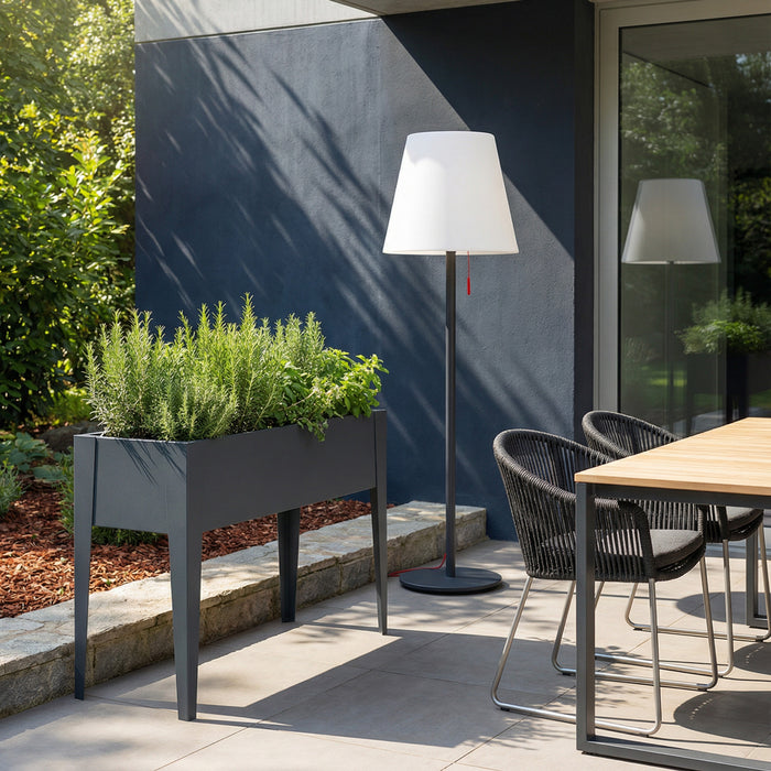 Hochbeet HB9 | pulverbeschichtet in Anthrazit (RAL7016) | 109x40x80 cm