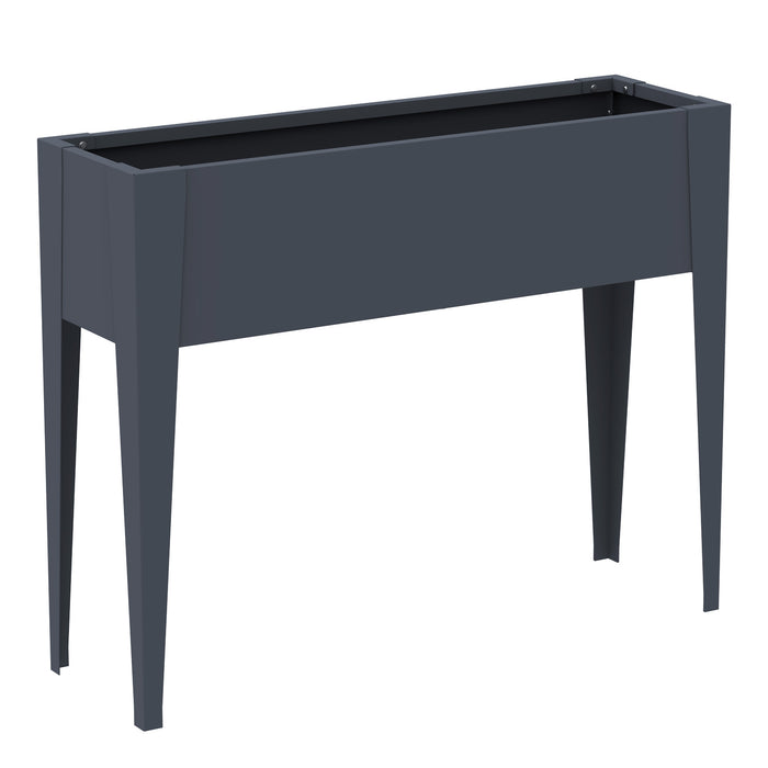 Hochbeet HB9 | pulverbeschichtet in Anthrazit (RAL7016) | 109x40x80 cm