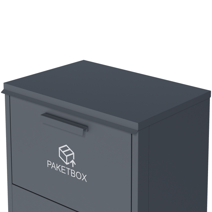 Stand-Paketbox PB5 in Anthrazit (RAL7016)
