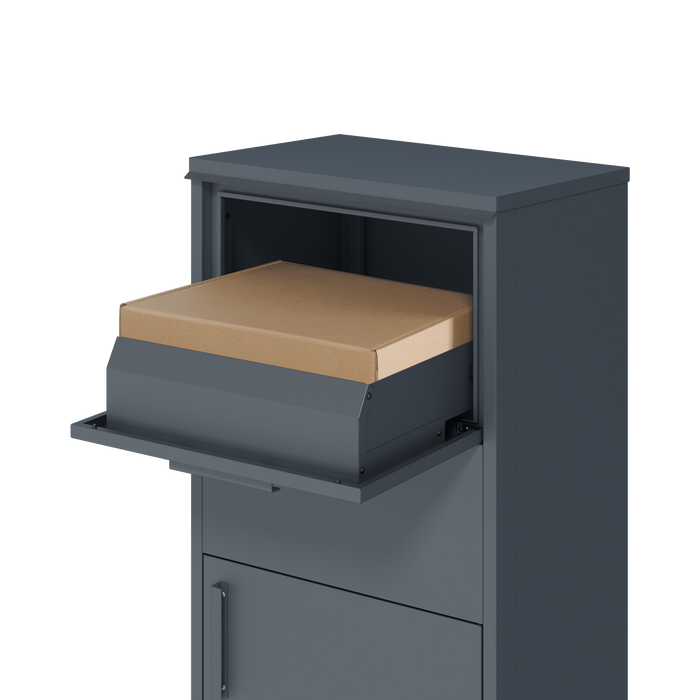 Stand-Paketbox PB5 in Anthrazit (RAL7016)