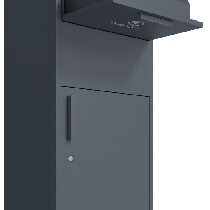 Stand-Paketbox PB5 in Anthrazit (RAL7016)