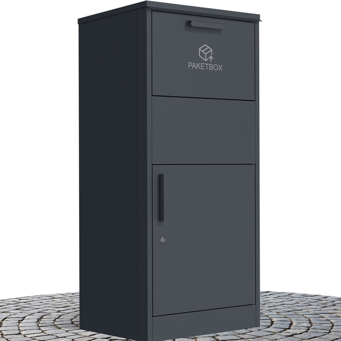 Stand-Paketbox PB5 in Anthrazit (RAL7016)